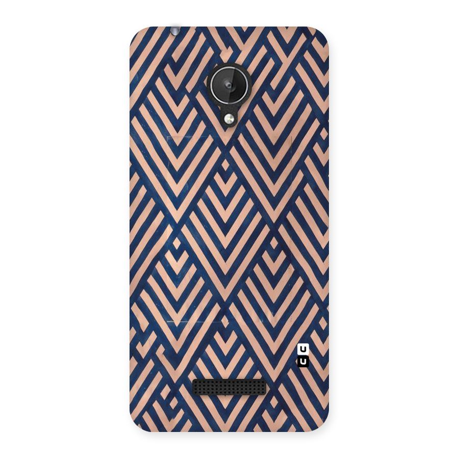 Diamond Blues Back Case for Micromax Canvas Spark Q380