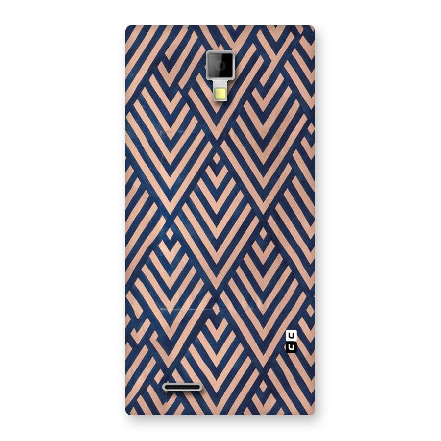 Diamond Blues Back Case for Micromax Canvas Xpress A99