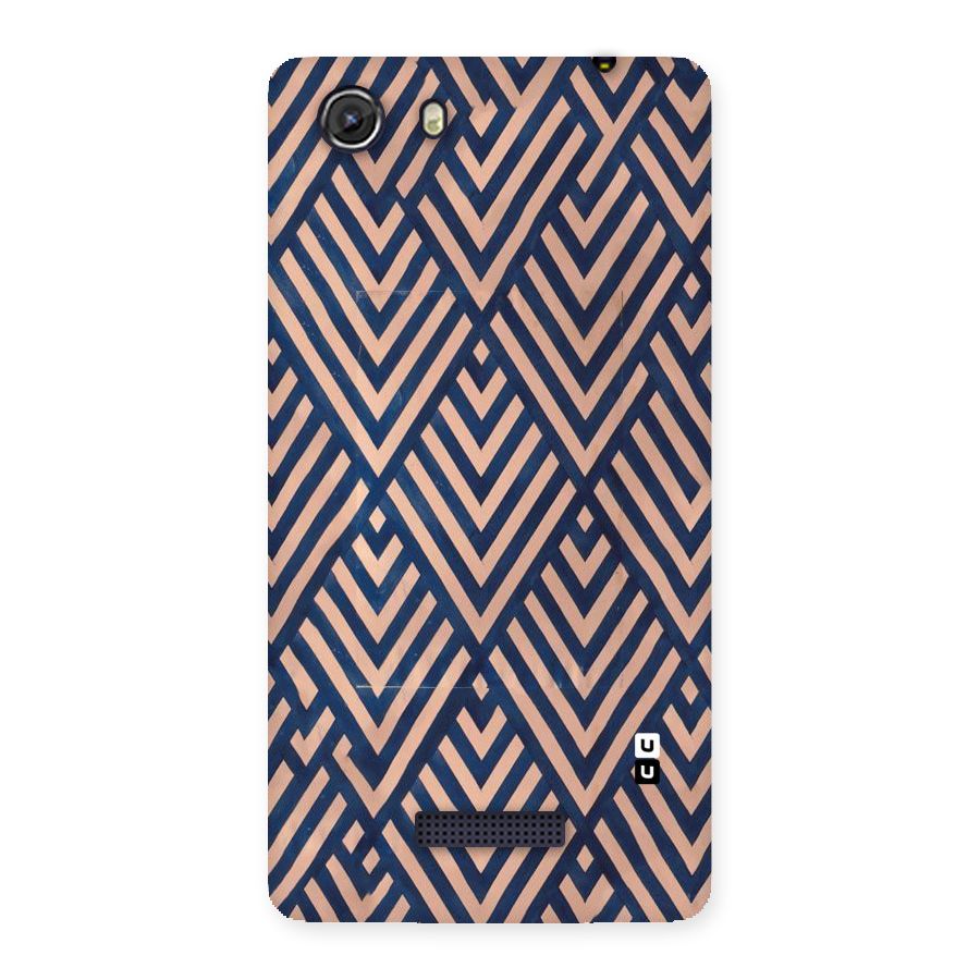 Diamond Blues Back Case for Micromax Unite 3