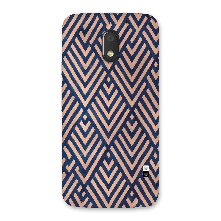 Diamond Blues Back Case for Moto E3 Power