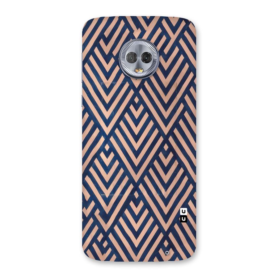 Diamond Blues Back Case for Moto G6 Plus