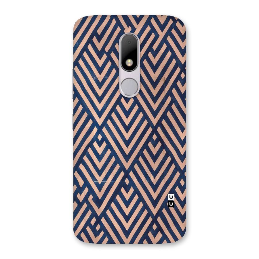 Diamond Blues Back Case for Moto M