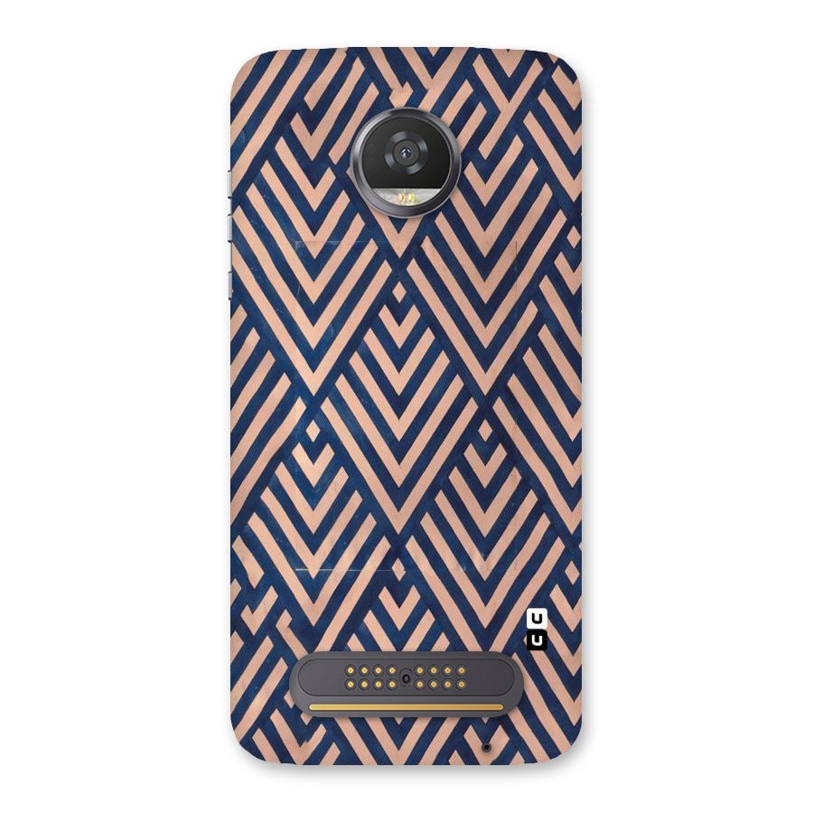 Diamond Blues Back Case for Moto Z2 Play