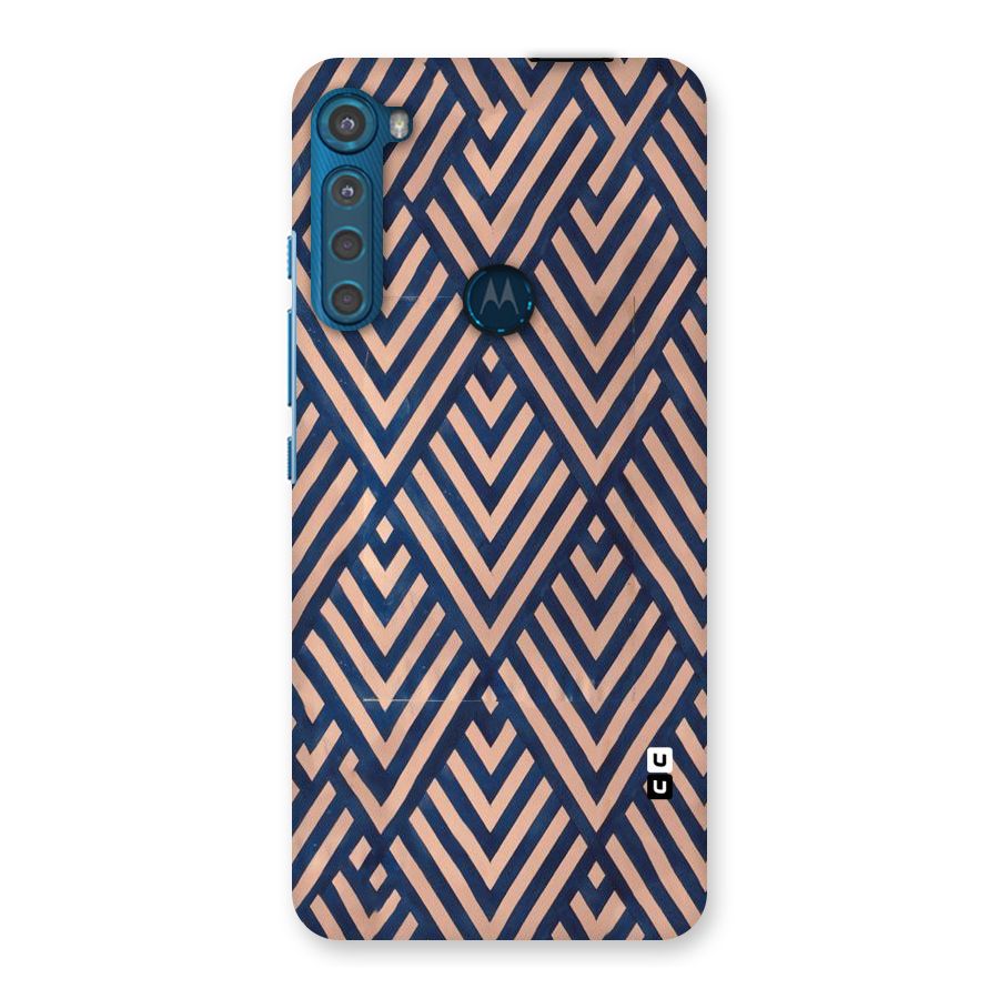 Diamond Blues Back Case for Motorola One Fusion Plus