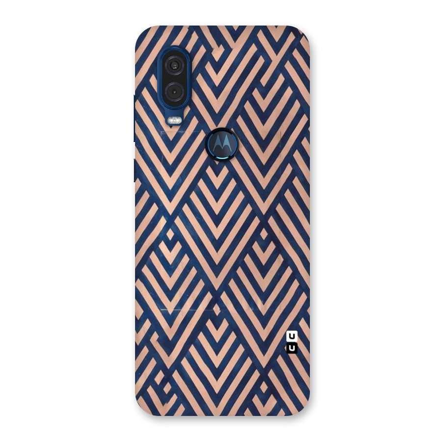 Diamond Blues Back Case for Motorola One Vision