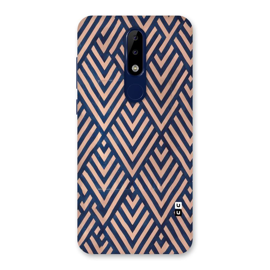 Diamond Blues Back Case for Nokia 5.1 Plus