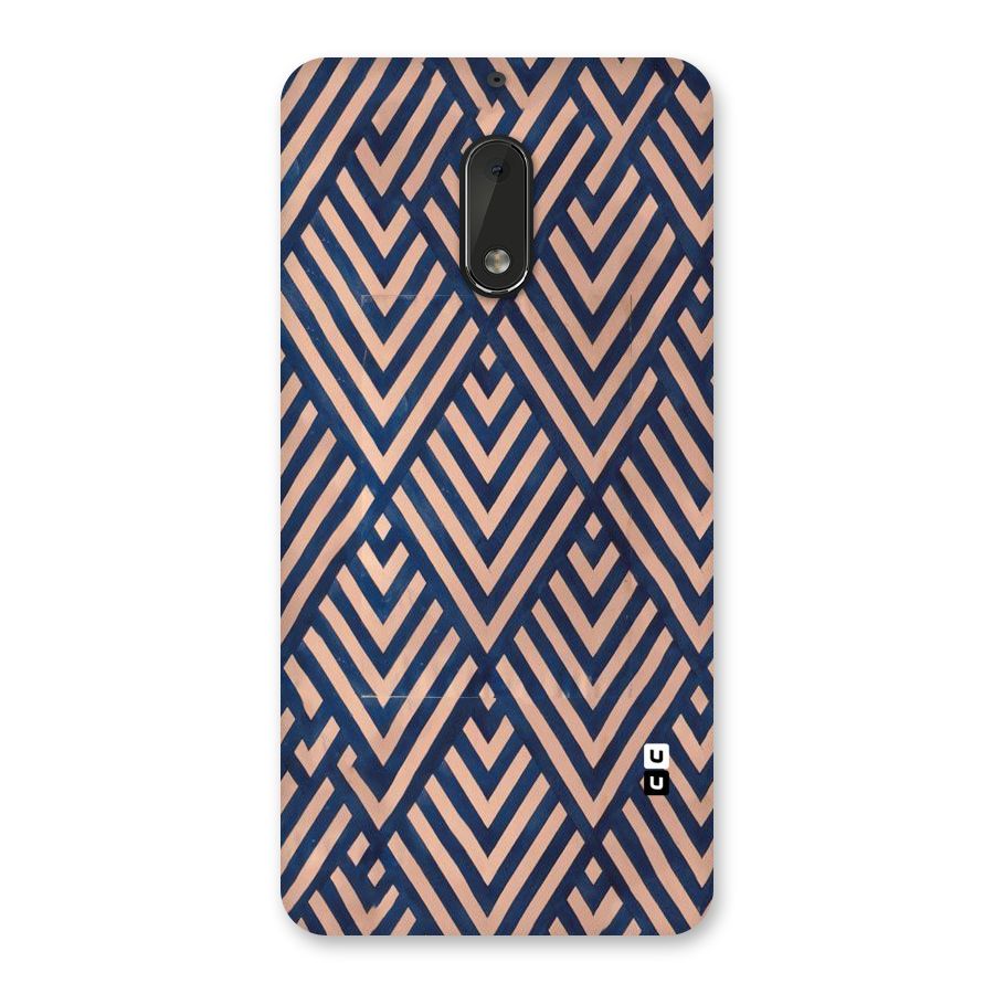 Diamond Blues Back Case for Nokia 6