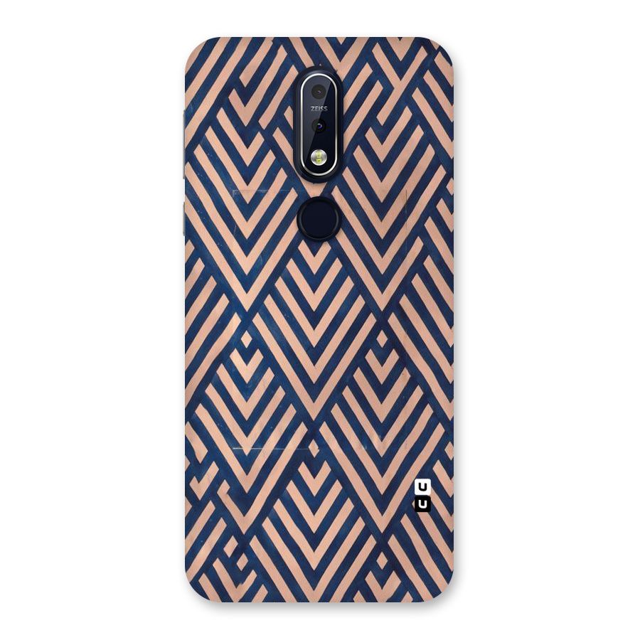 Diamond Blues Back Case for Nokia 7.1