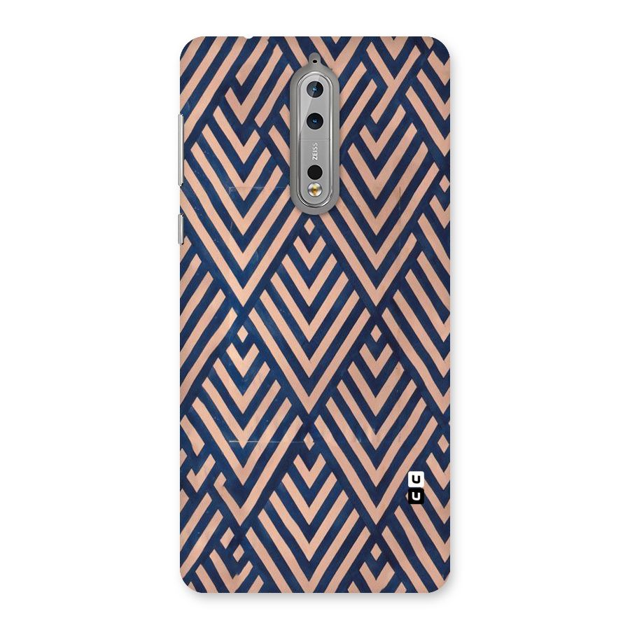 Diamond Blues Back Case for Nokia 8