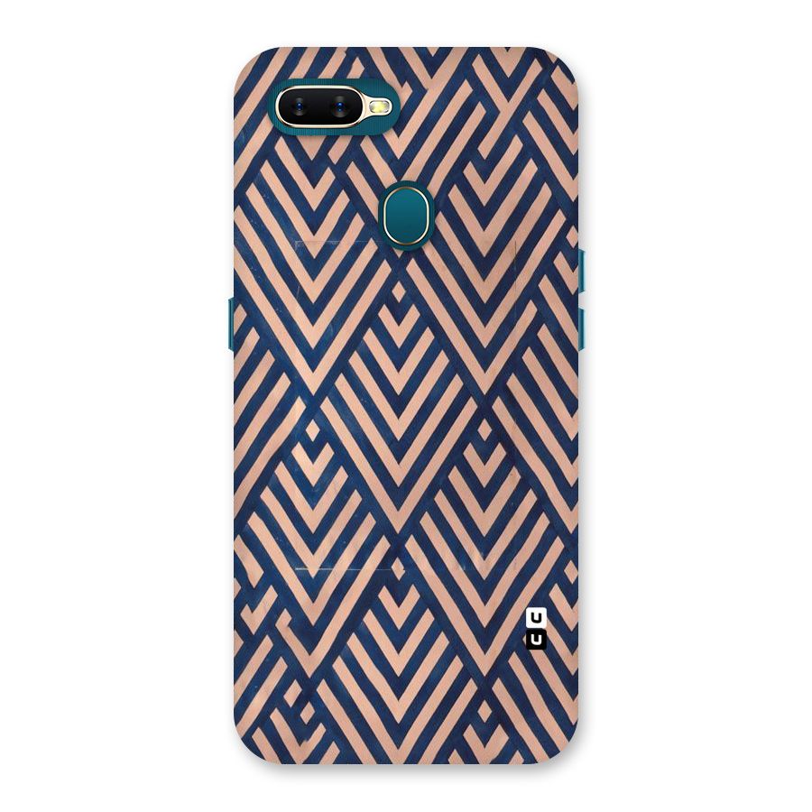 Diamond Blues Back Case for Oppo A12s
