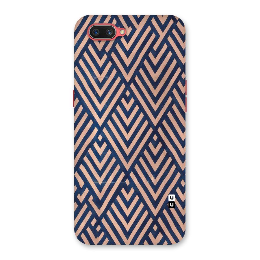 Diamond Blues Back Case for Oppo A3s
