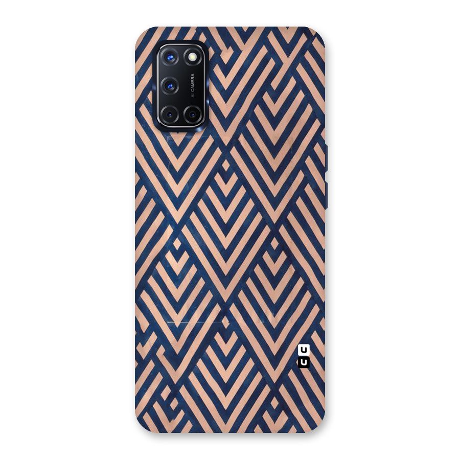 Diamond Blues Back Case for Oppo A52