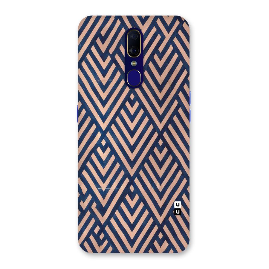 Diamond Blues Back Case for Oppo F11