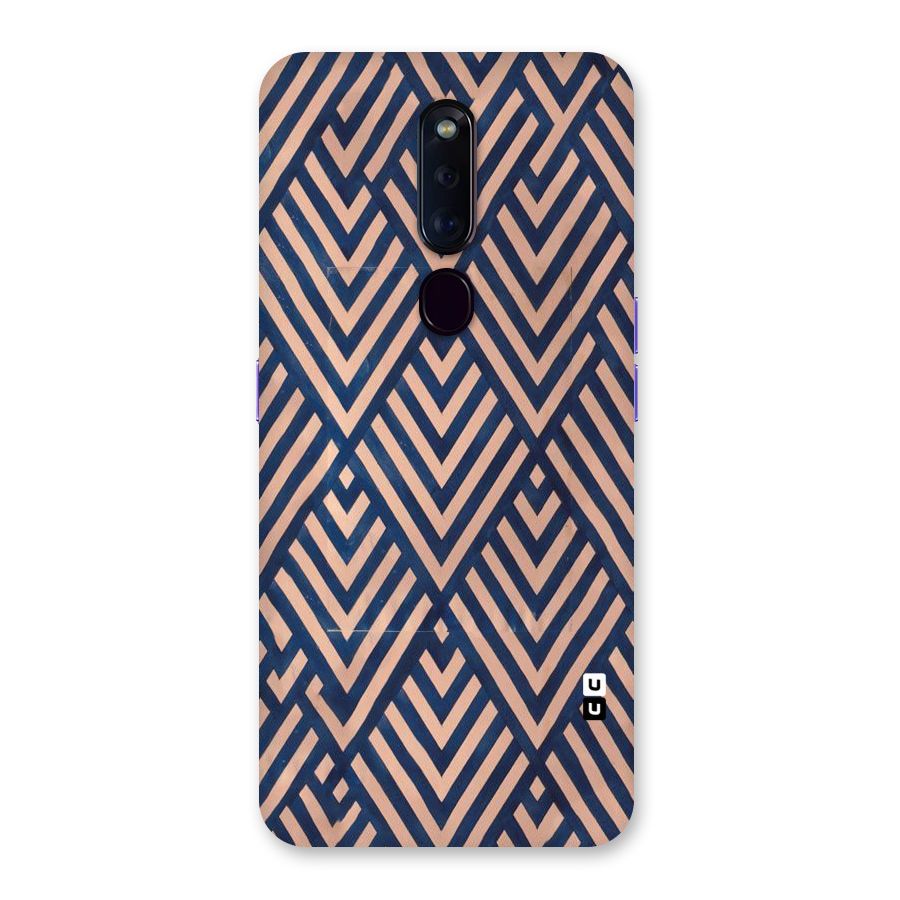 Diamond Blues Back Case for Oppo F11 Pro