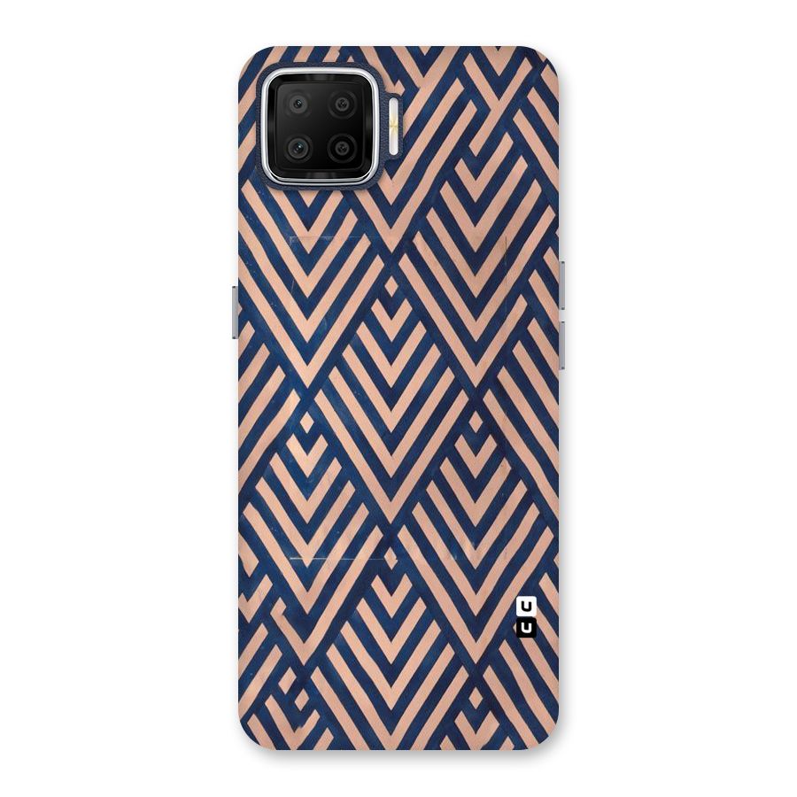 Diamond Blues Back Case for Oppo F17