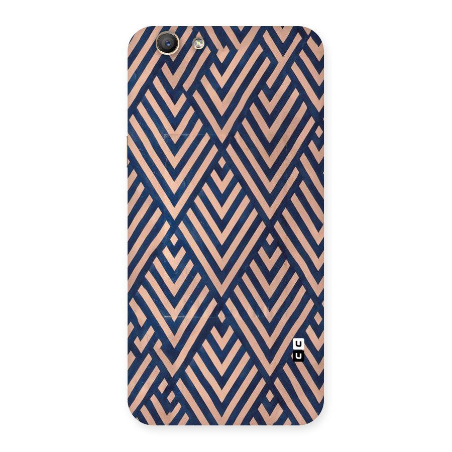 Diamond Blues Back Case for Oppo F1s