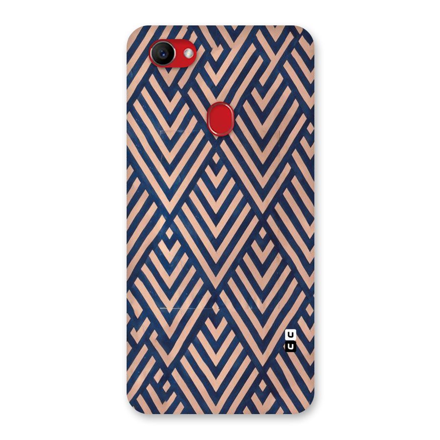 Diamond Blues Back Case for Oppo F7