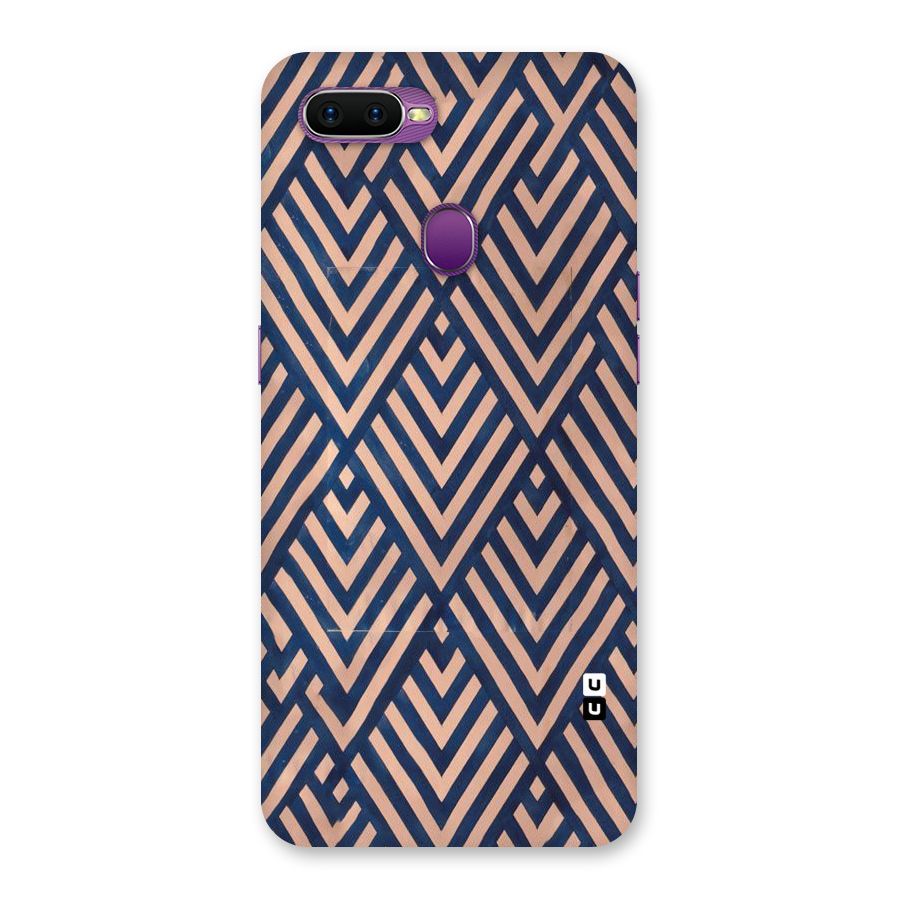 Diamond Blues Back Case for Oppo F9