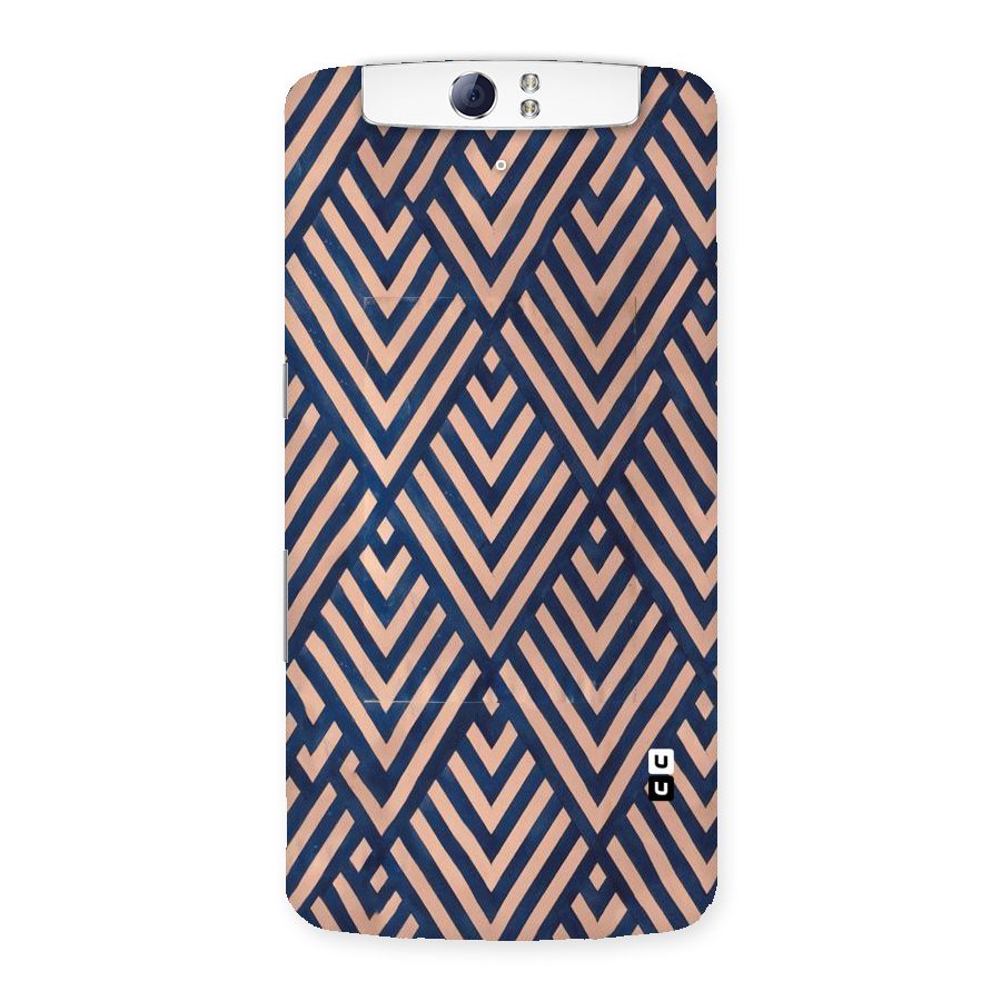 Diamond Blues Back Case for Oppo N1