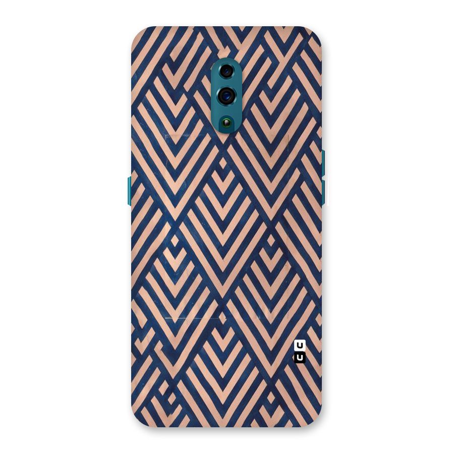 Diamond Blues Back Case for Oppo Reno