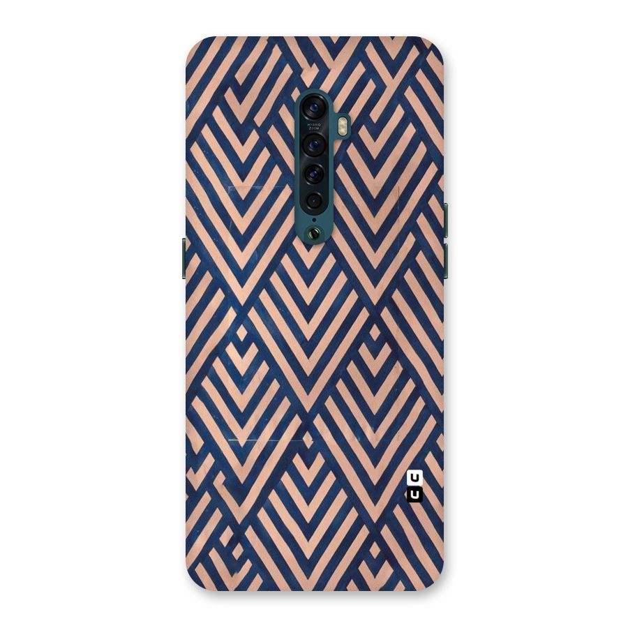 Diamond Blues Back Case for Oppo Reno2