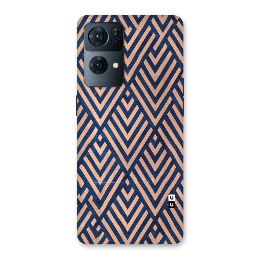 Diamond Blues Back Case for Oppo Reno7 Pro 5G