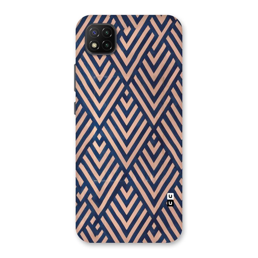 Diamond Blues Back Case for Poco C3