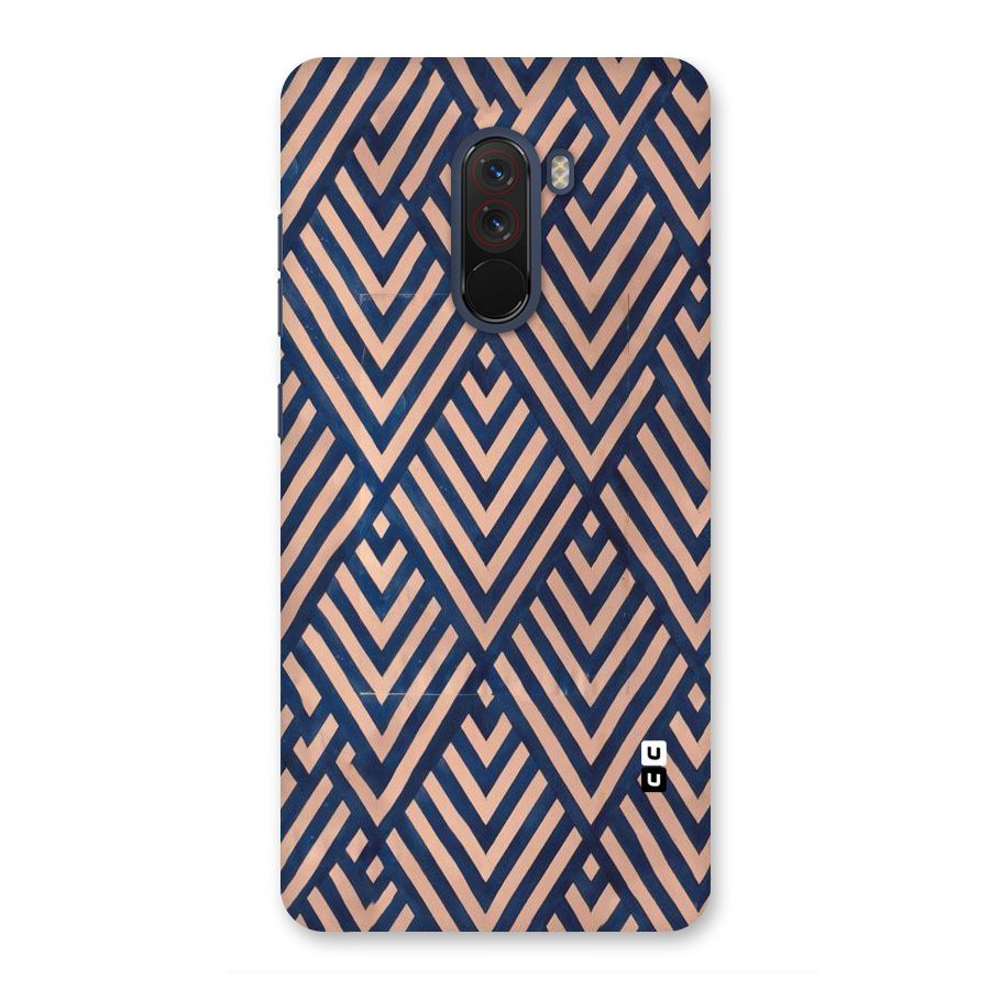 Diamond Blues Back Case for Poco F1