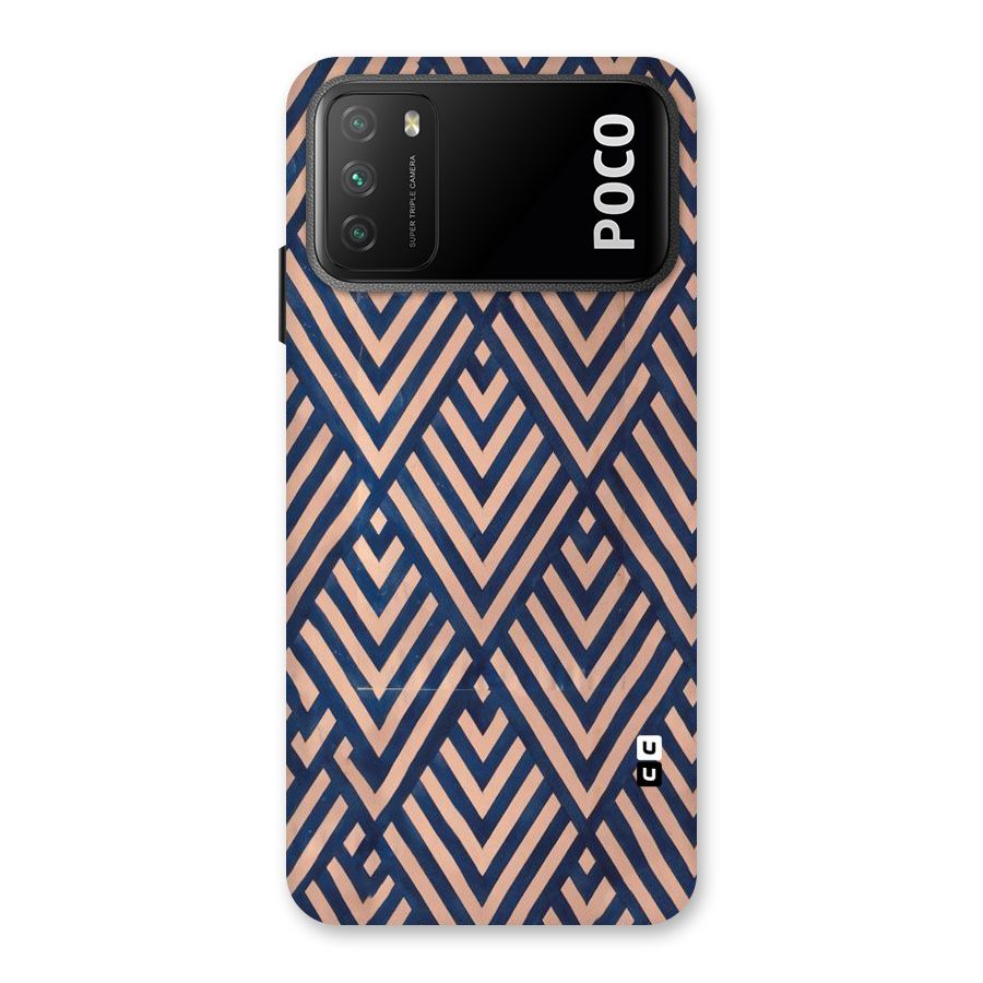 Diamond Blues Back Case for Poco M3