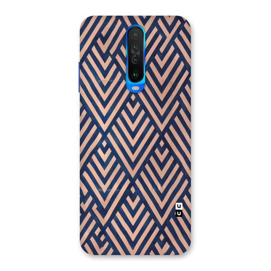 Diamond Blues Back Case for Poco X2