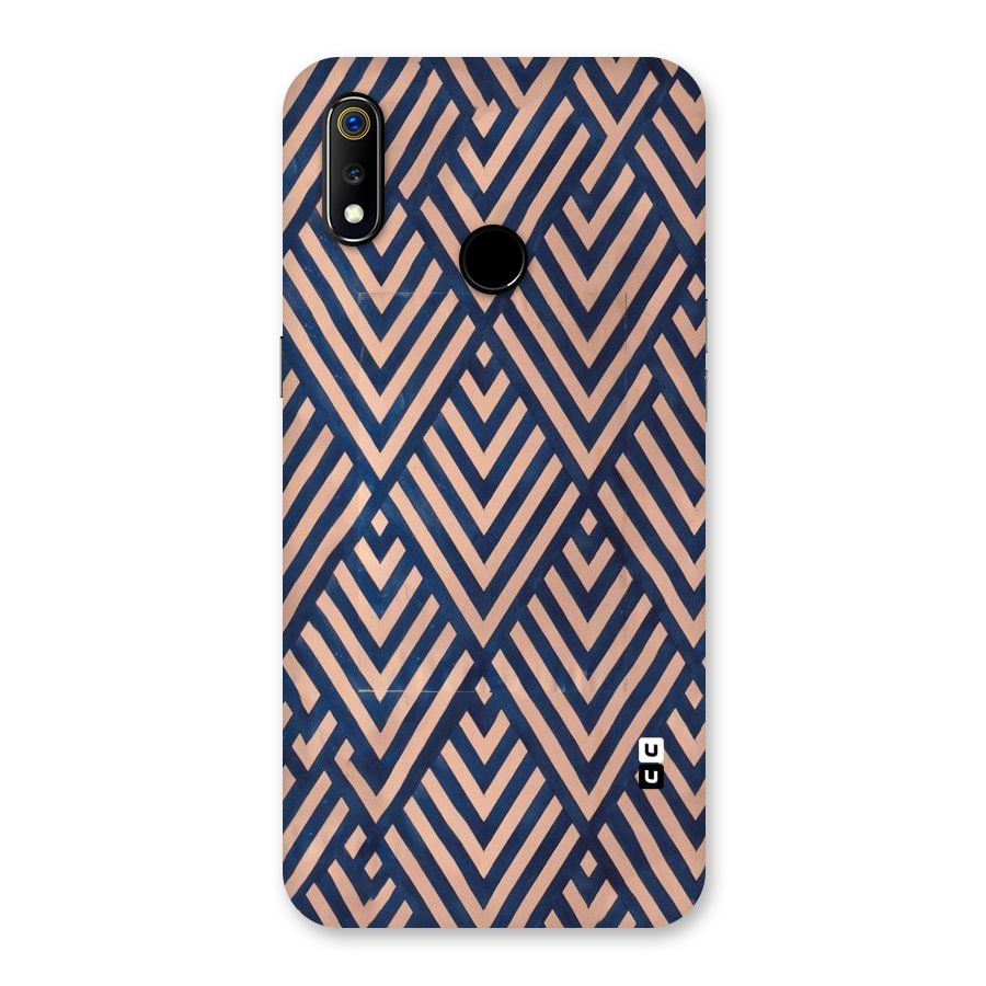Diamond Blues Back Case for Realme 3