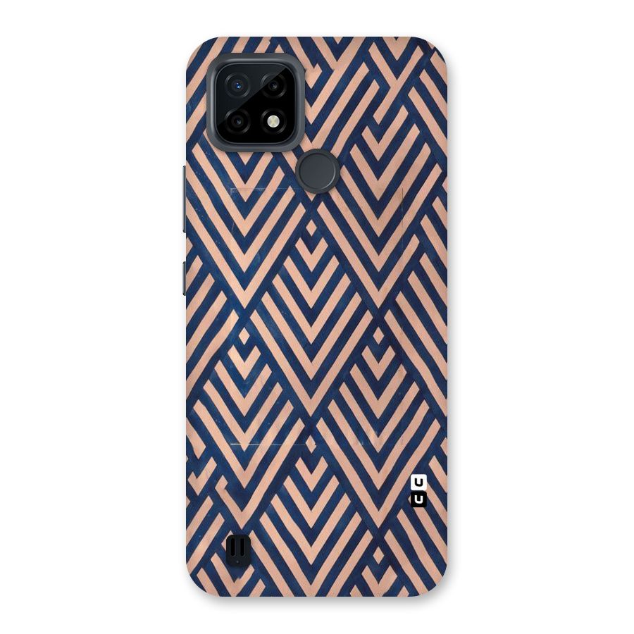 Diamond Blues Back Case for Realme C21