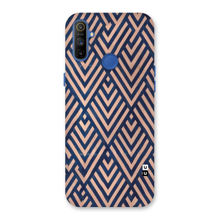 Diamond Blues Back Case for Realme Narzo 10A