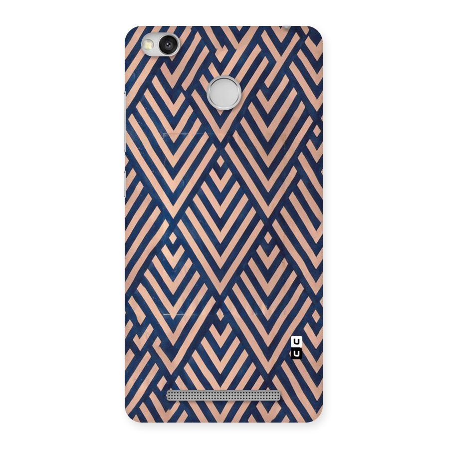 Diamond Blues Back Case for Redmi 3S Prime