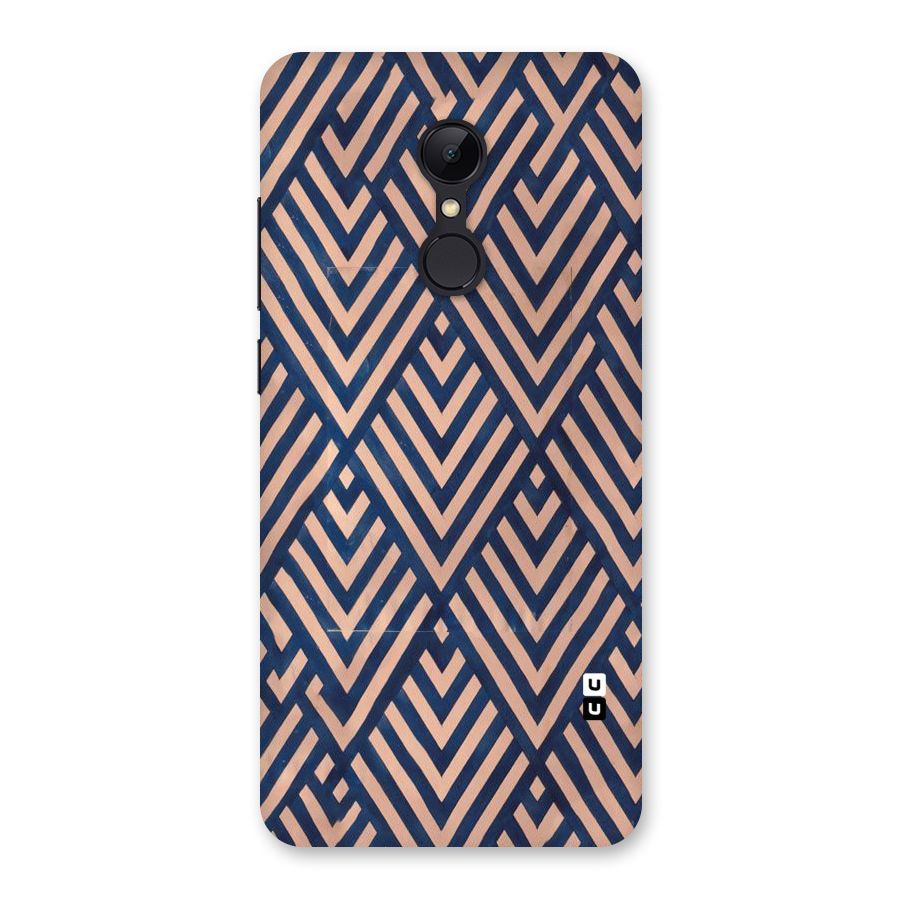 Diamond Blues Back Case for Redmi 5