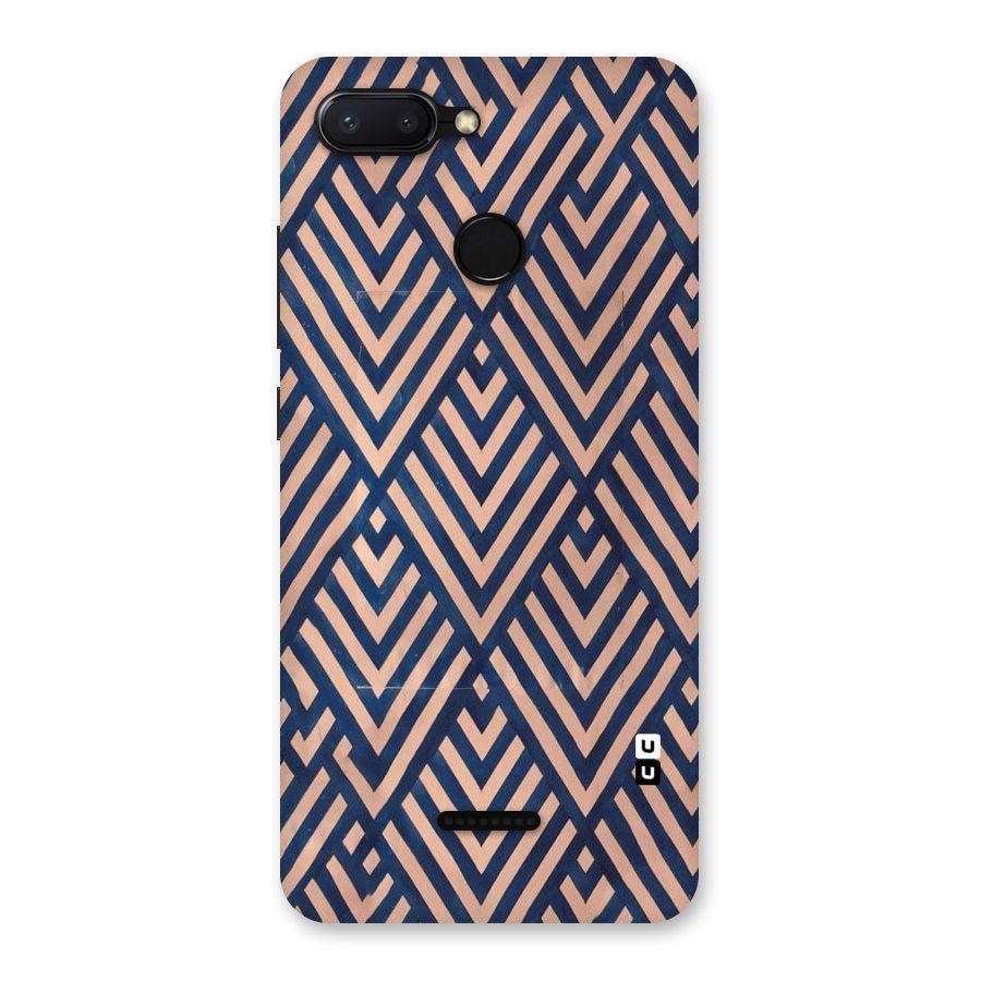 Diamond Blues Back Case for Redmi 6