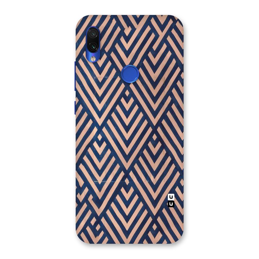 Diamond Blues Back Case for Redmi Note 7S