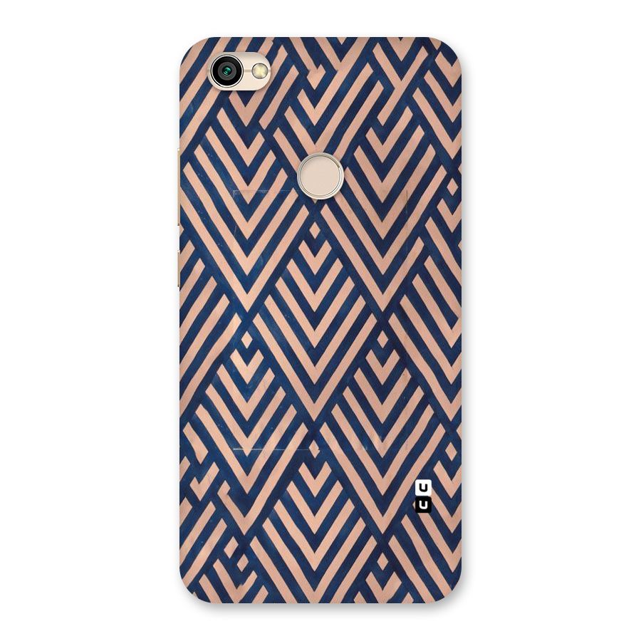 Diamond Blues Back Case for Redmi Y1 2017