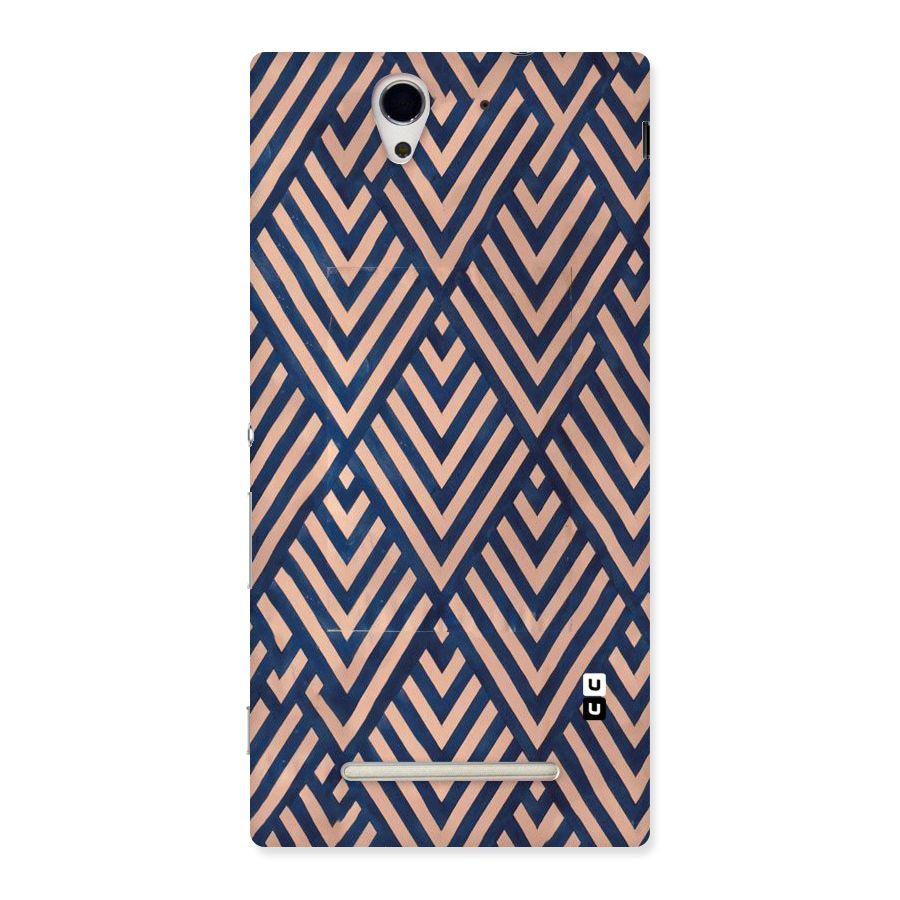 Diamond Blues Back Case for Sony Xperia C3