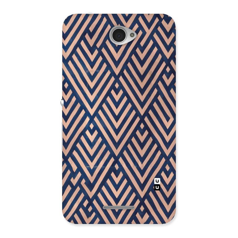 Diamond Blues Back Case for Sony Xperia E4