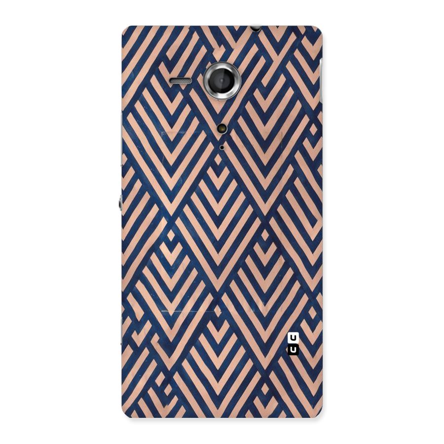 Diamond Blues Back Case for Sony Xperia SP