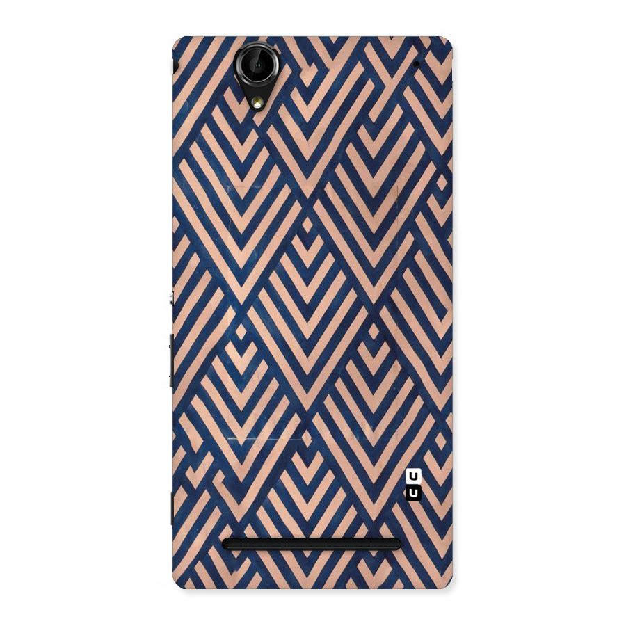 Diamond Blues Back Case for Sony Xperia T2