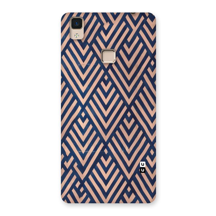 Diamond Blues Back Case for V3 Max