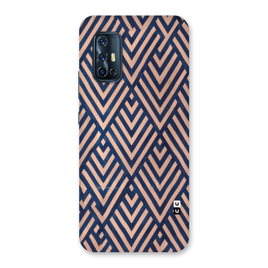 Diamond Blues Back Case for Vivo V17
