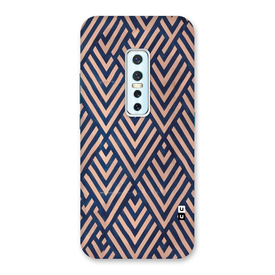 Diamond Blues Back Case for Vivo V17 Pro