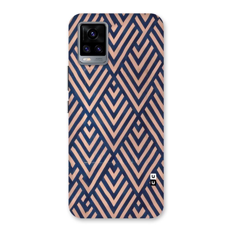Diamond Blues Back Case for Vivo V20