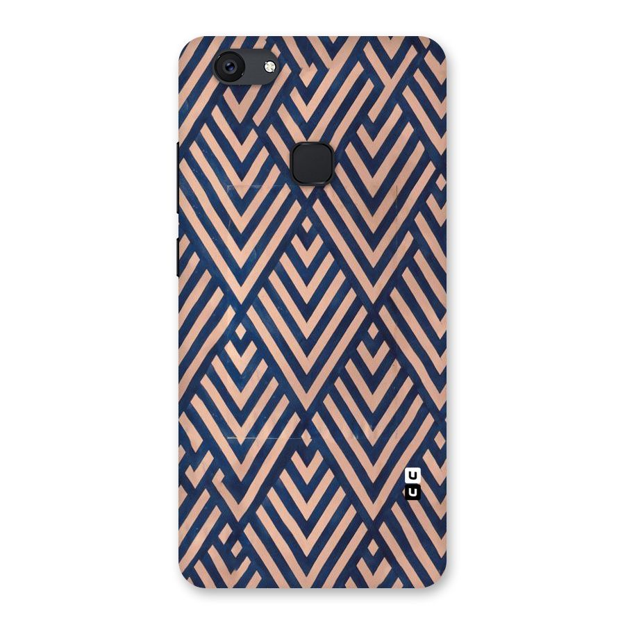 Diamond Blues Back Case for Vivo V7 Plus