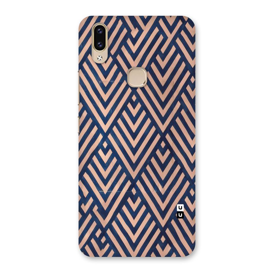 Diamond Blues Back Case for Vivo V9 Youth