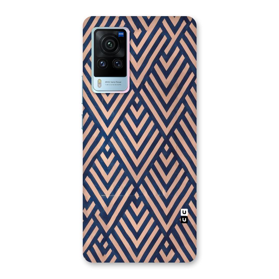 Diamond Blues Back Case for Vivo X60 Pro