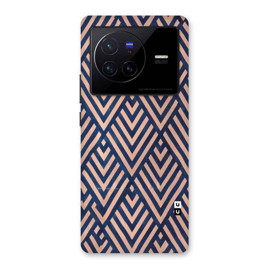 Diamond Blues Back Case for Vivo X80